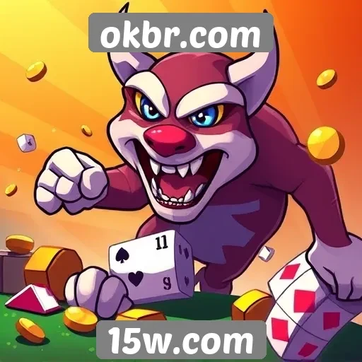 Visão geral das categorias de jogos disponíveis no okbr.com